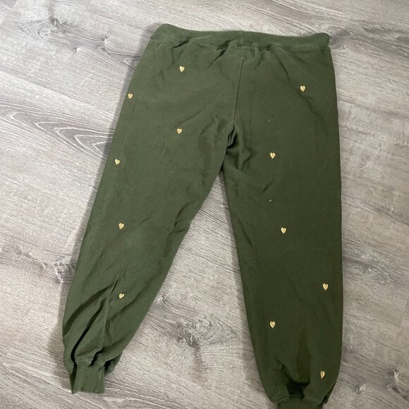 THE GREAT THE CROP HEART EMBROIDERED SWEATPANTS - Picture 4 of 4